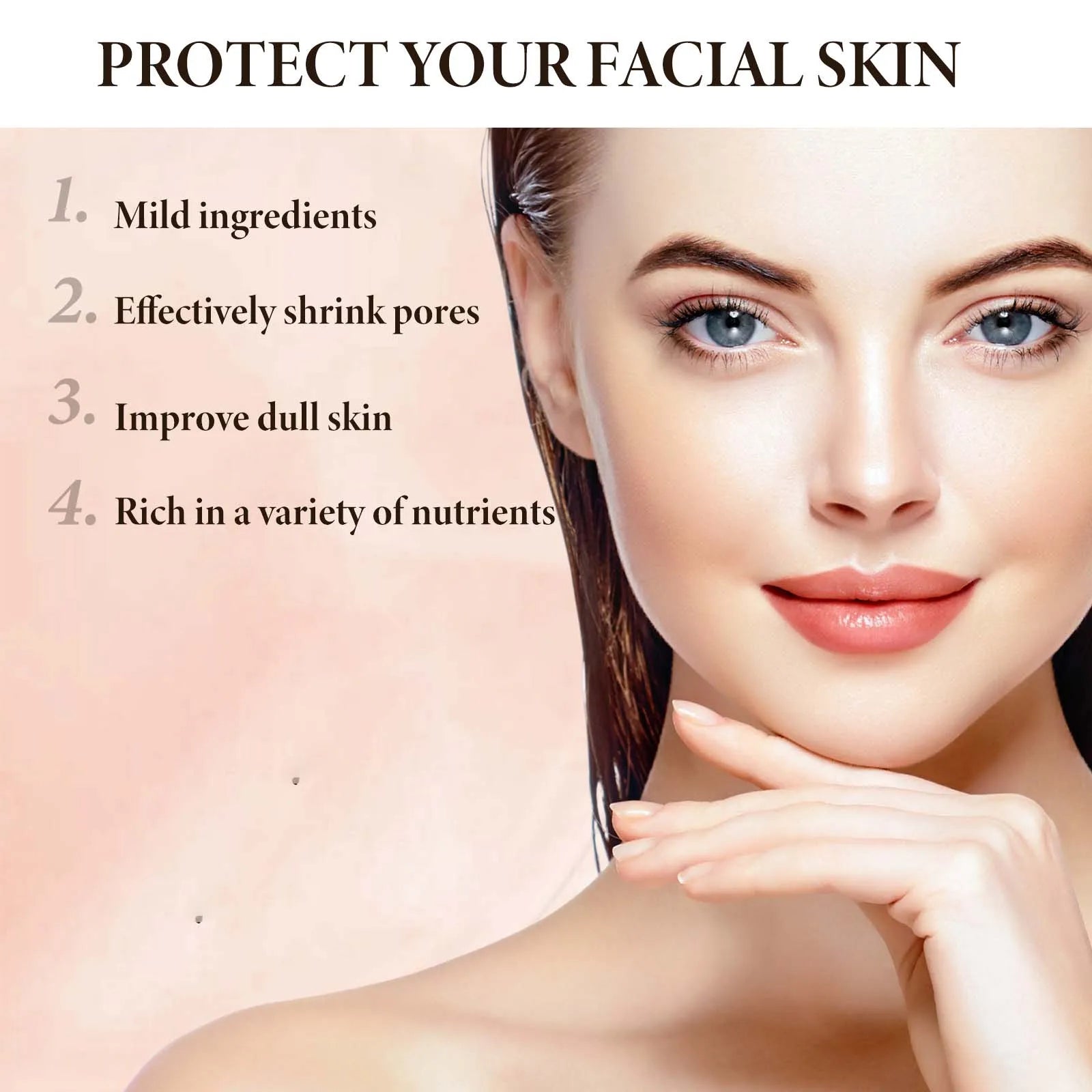 Vitamin C Strawberry Facial Serum – Pores, Brightening & Anti-Age Vitamin C Face Serum Oasis Select