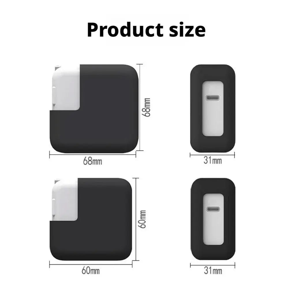 Silicone Sleeve for MacBook 30W Charger | Shockproof Cover