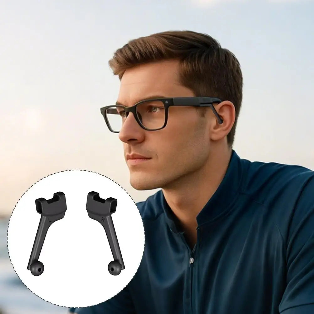 Silicone Sound Guide Tube for Meta RayBan Skyler Glasses Sound Concentrator Smart Glasses Sound Enhancement Accessories Oasis Select
