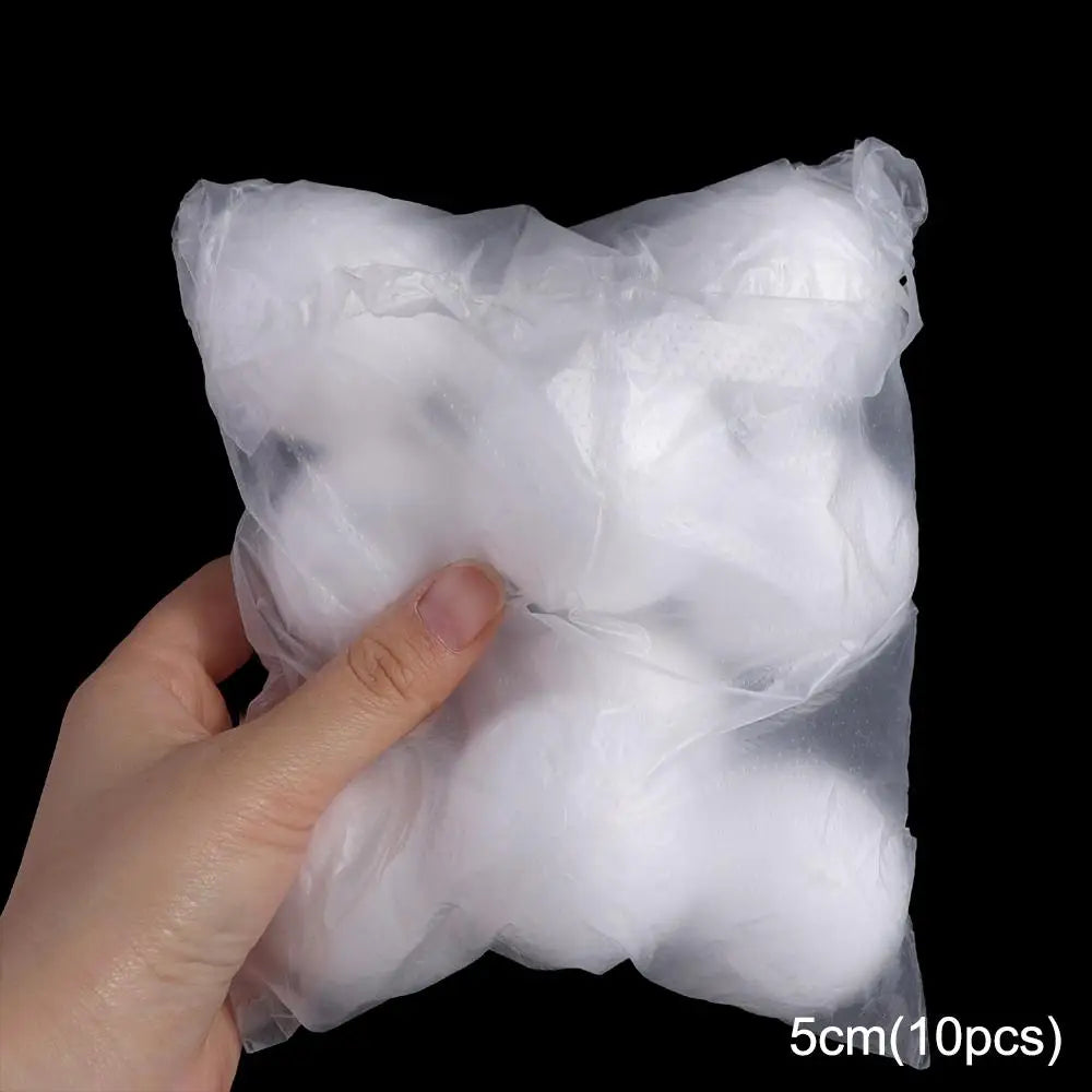 White Polystyrene Foam Balls 80pcs – Christmas Ornaments & DIY Christmas Craft Ornaments Oasis Select 5cm-10pcs other