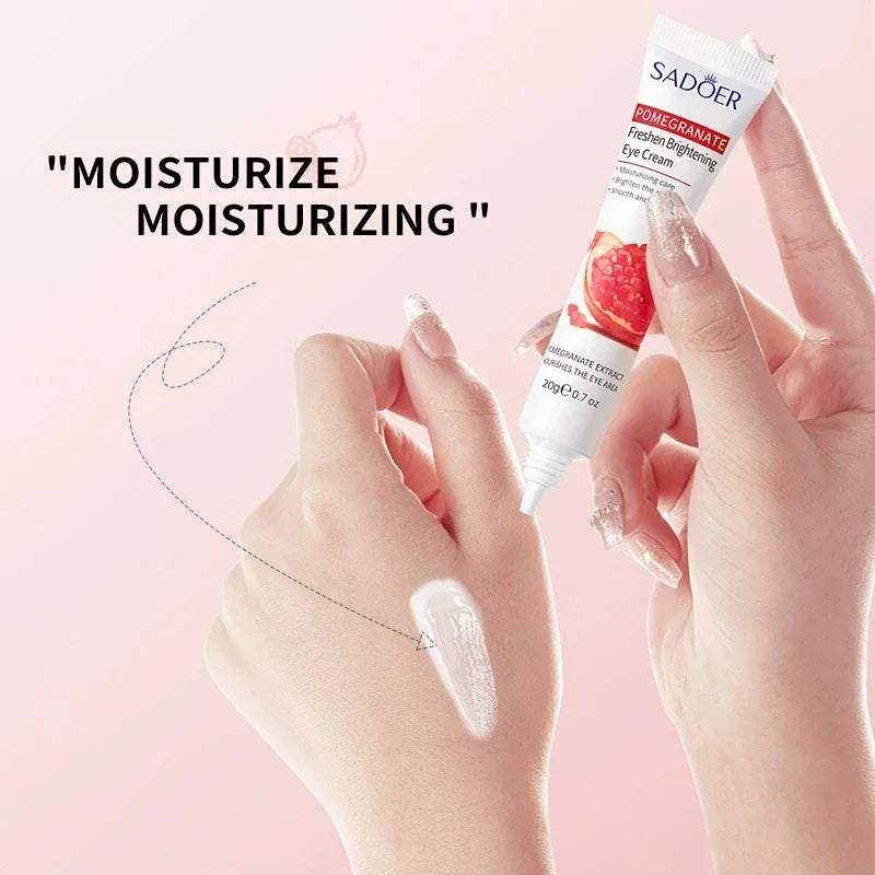 Pomegranate Brightening Eye Cream – Moisturizing & Firming Eye Cream Oasis Select