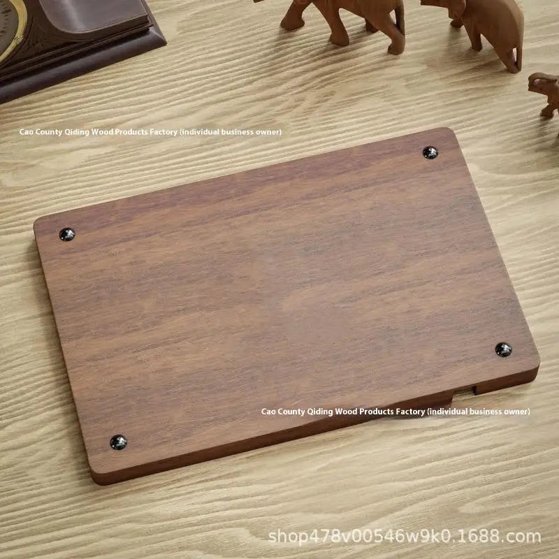 Wooden Office Desktop Storage Box Solid Wood Partition Storage Box Mobile Phone Headphone Debris Storage Box Wooden Storage Tray Oasis Select