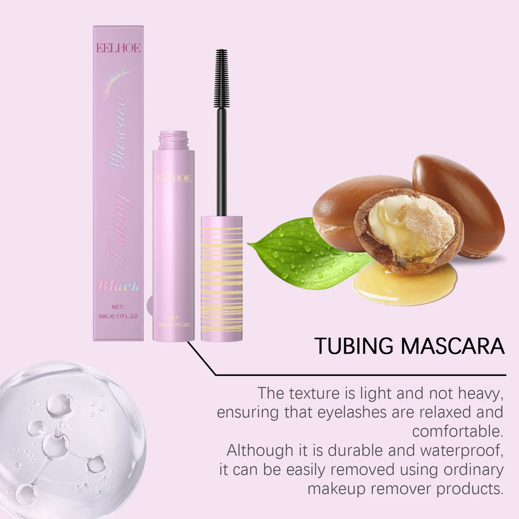 eelhoe Black Mascara – Smudge-Proof Volumizing Lashes