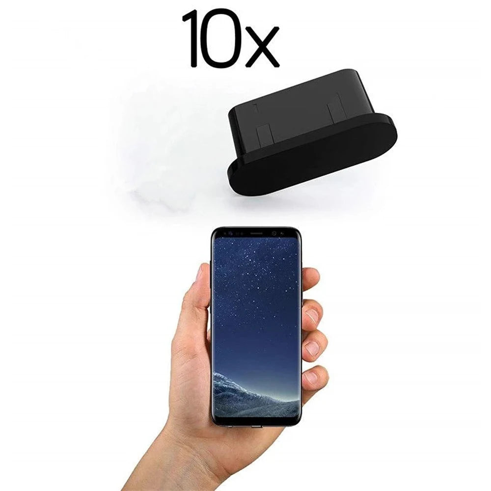 Cover Wire Protection Cap Dustproof Cover Cap USB Charging Port Protector USB Type-c Cable Type-C Dust Plug Anti Dust Plugs Oasis Select