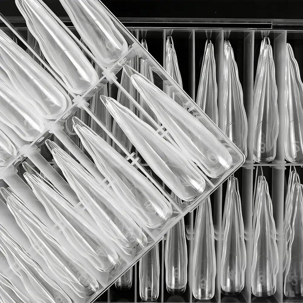 Butterfly Nail Dual Forms 150pcs – Extra Long Gel Extension Molds Nail Extension Molds Oasis Select