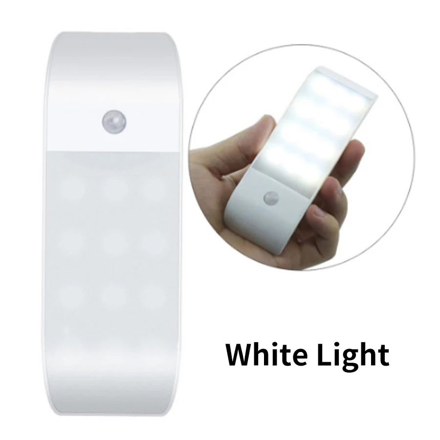 Motion Sensor LED Night Light – Rechargeable Wireless Cabinet Lamp LED Night Light Oasis Select White Light