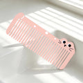 Mini Cartoon Kitten Wide Tooth Detangling Comb | Travel Hair Comb Hair Detangling Comb Oasis Select TC03-pink
