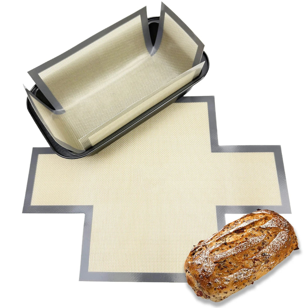 Silicone Bread Loaf Pan Liners – Reusable Nonstick Baking Mat Silicone Baking Liner Oasis Select