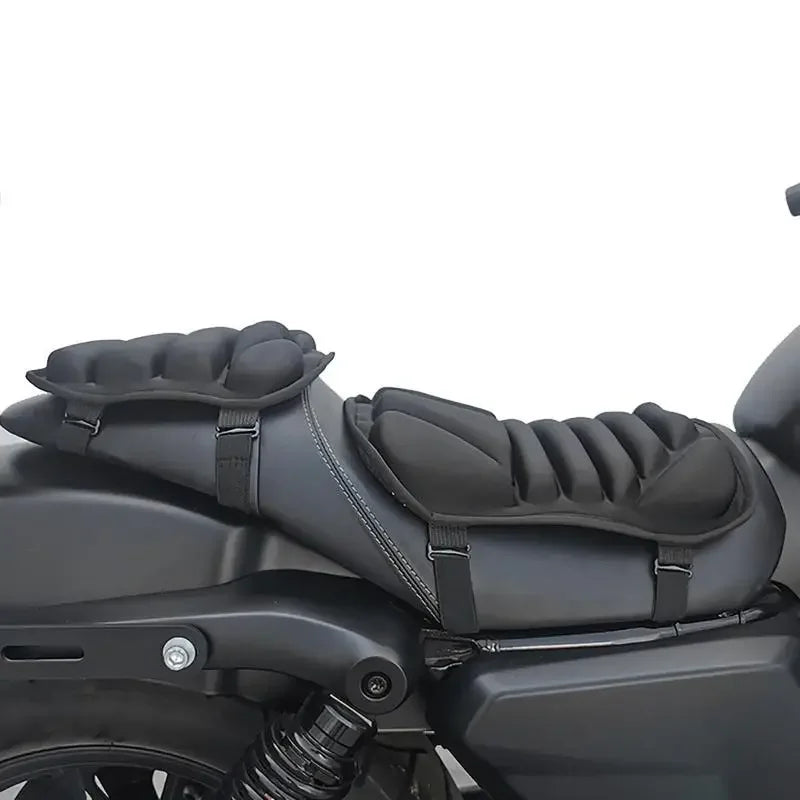 2 Pack Motorcycle Seat Pad 3D Comfort Gel Cushion Seat Breathable Universal Shock Absorbing Seat Cover for Advanced Mountain Oasis Select