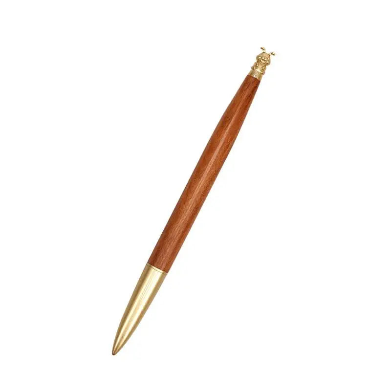 Zodiac Wooden Retractable Roller Ball Pens Smooth Writing Signature Executive Business Ball Point Vintage Gift Pen Oasis Select A4 China Mainland