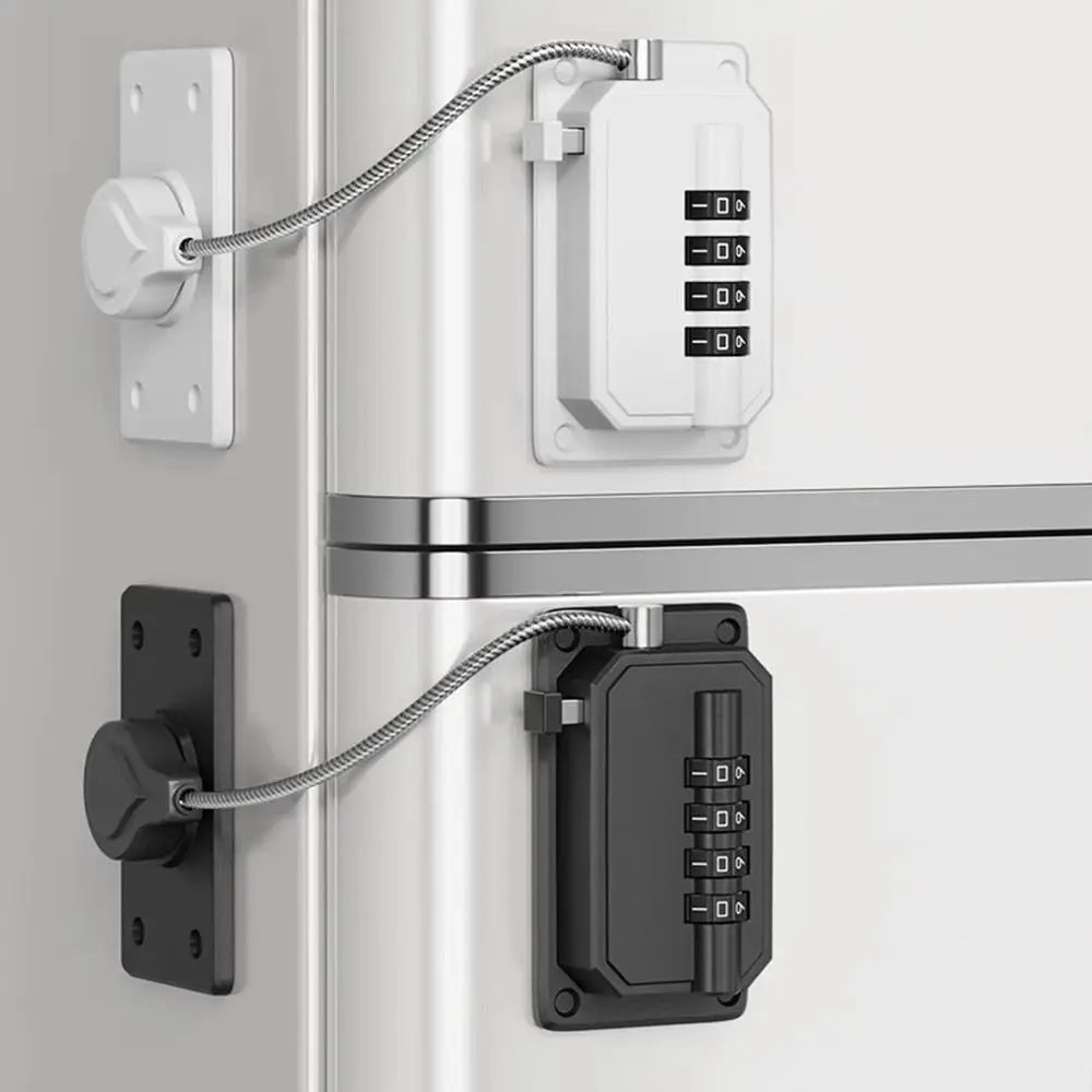 Anti-pinch Hand Safety Lock Adjustable No Drilling Cabinet Lock Unisex Protection Window Digital Password Lock for Home Oasis Select