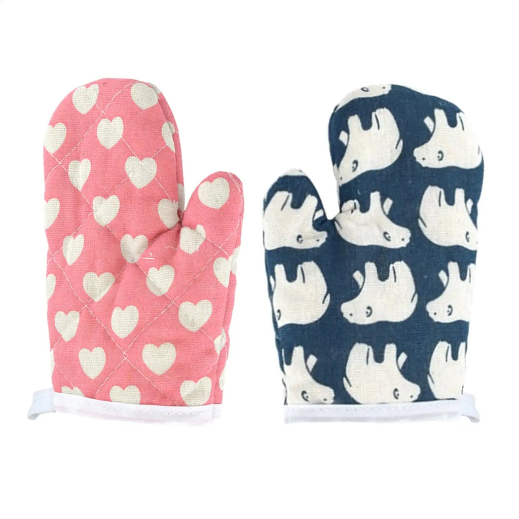Kids Oven Mitts for Baking Real Food Children Microwave Gloves for Kids Play Kitchen Kitchen Microwave Gloves Kids Oven Mitts Oasis Select