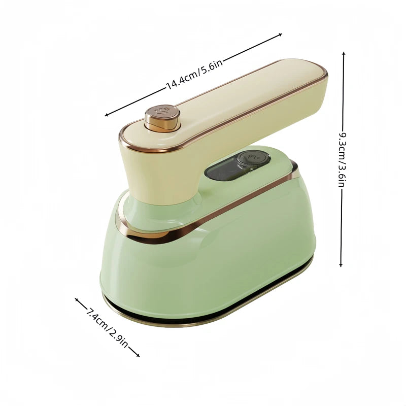 URGGU Mini Portable Steam Iron – 180° Folding, Dry & Wet