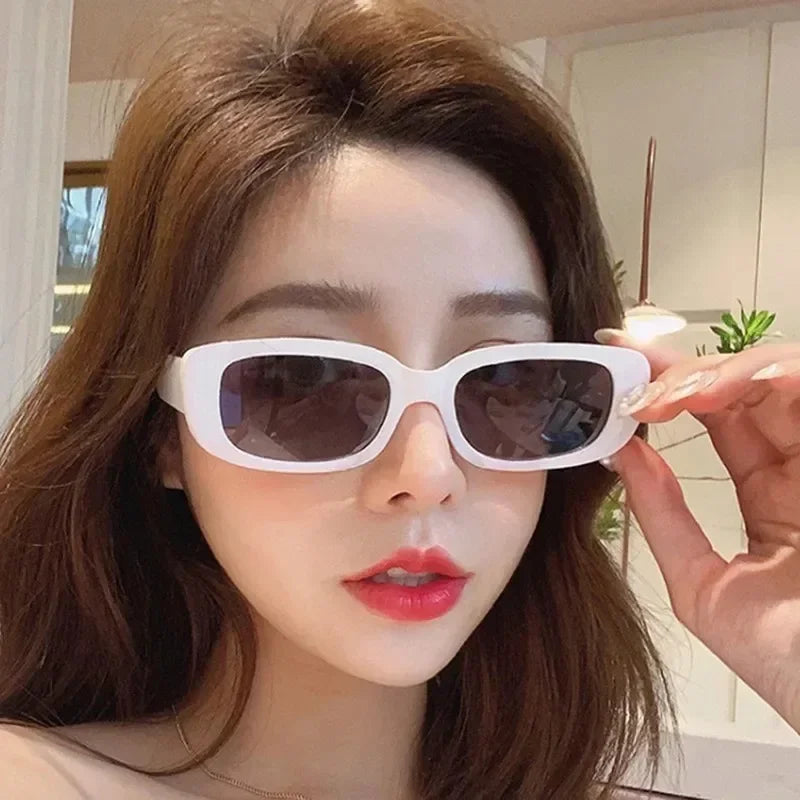Fashion Sunglasses Classic Retro Square Glasses Women Brand Vintage Travel Small Rectangle Sun Glasses Female Eyewear Anti-Glare Oasis Select