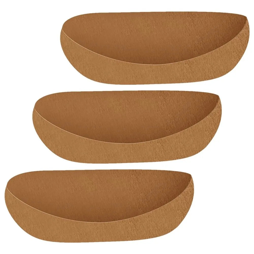 3Pcs Replacement Planter Liners Root-Friendly Water-Retentive Felt Plant Pot Liners Non-Woven Fabric Drainage-Enhanced Oasis Select