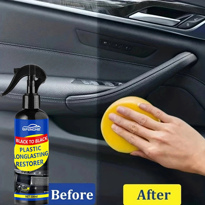 Car Plastic Restorer – Rubber & Exterior Trim Care Agent
