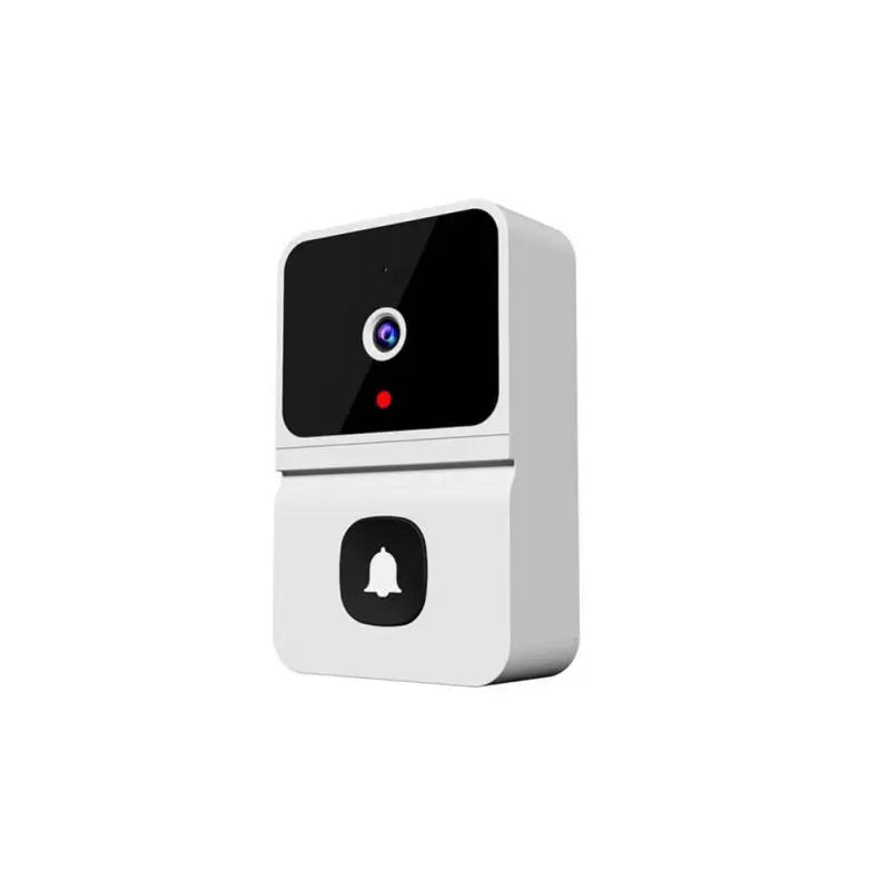 Wireless Doorbell WiFi Outdoor HD Camera Security Door Bell Night Vision Video Intercom Voice Change For Home Monitor Door Phone Oasis Select WHITE