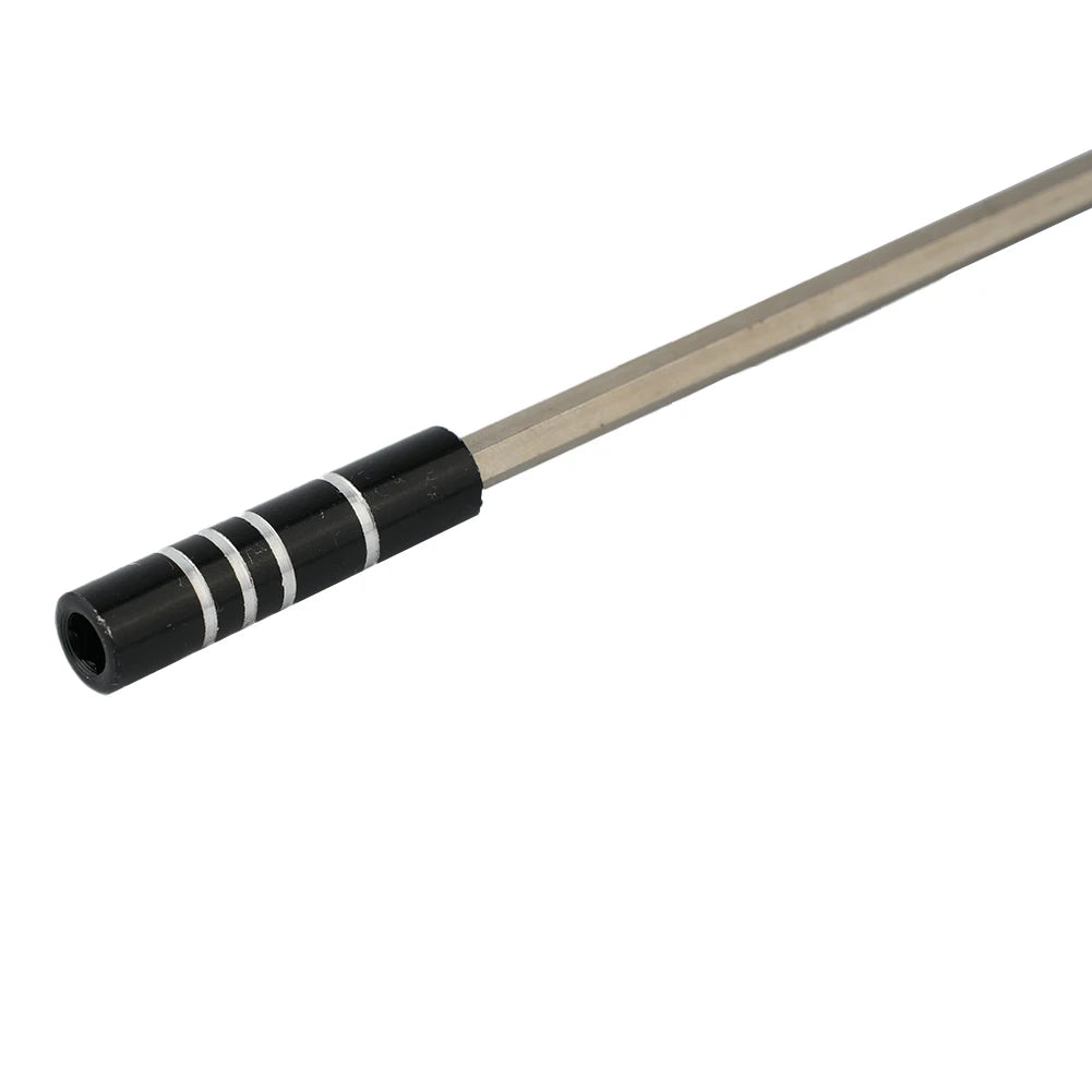 Magnetic Metal Shaft Extension Bar Rod Hex Socket Adapter Screwdriver Bit Holder 123mm Steel Shaft RadFor 4mm 1/8" Hex Bits Oasis Select