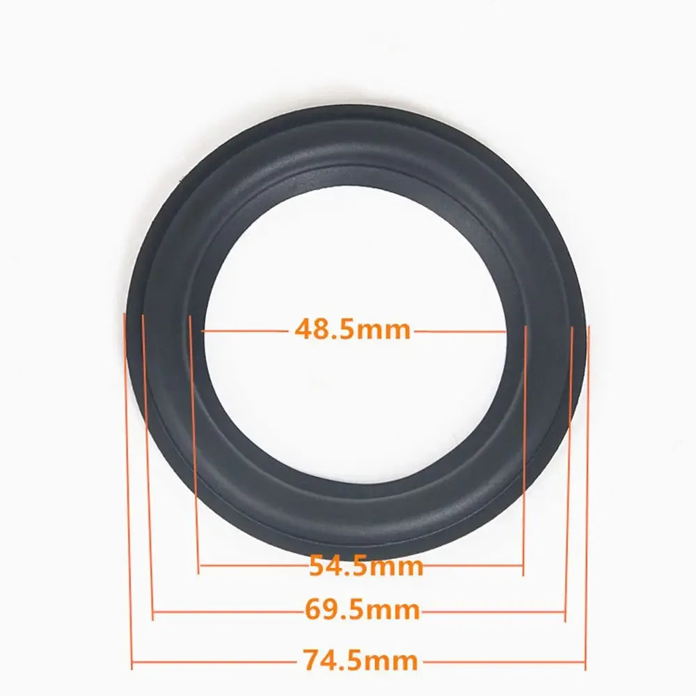 Subwoofer Audio Speaker Rubber Edge Suspension Edge Ring Speaker Repair Accessories Speaker Folding Edge Ring Folding Ring Oasis Select 3 inch