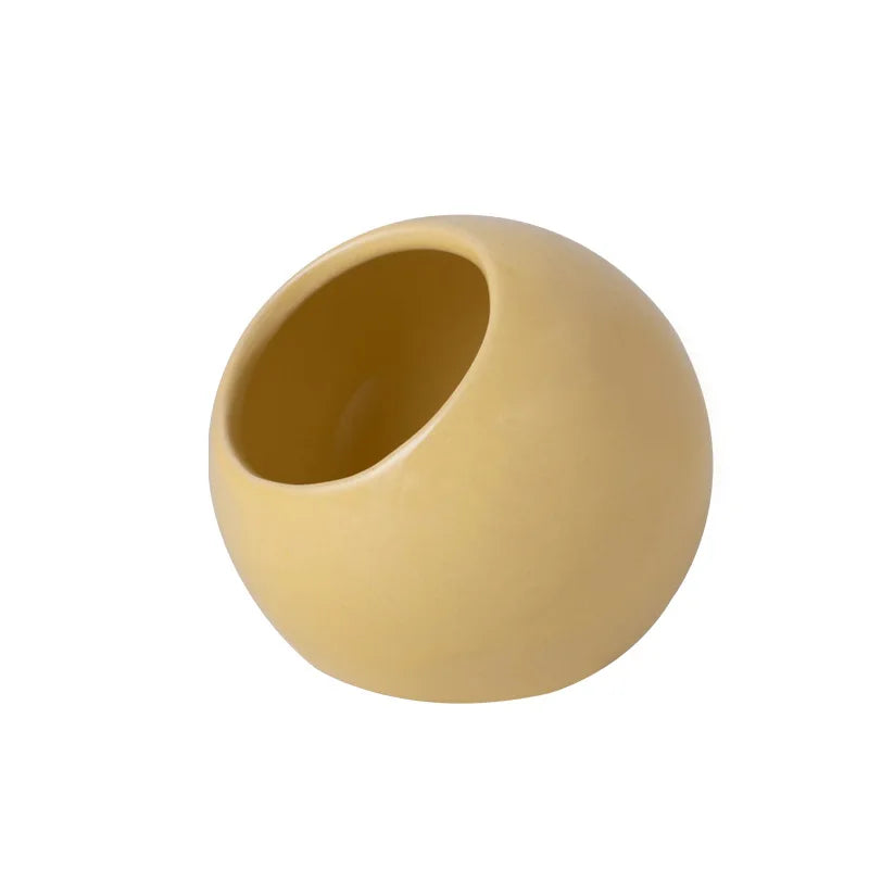 Bite Resistant Ceramic Bird Feeder Anti Splash Anti Spill Food Water Bowl Small Bird Feeding Container Pet Bird Supplies Oasis Select