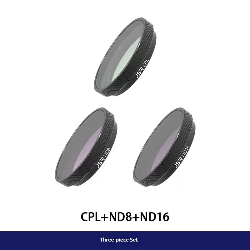JSR ND4–ND64 Optical Glass ND Filters for Insta360 GO 3S