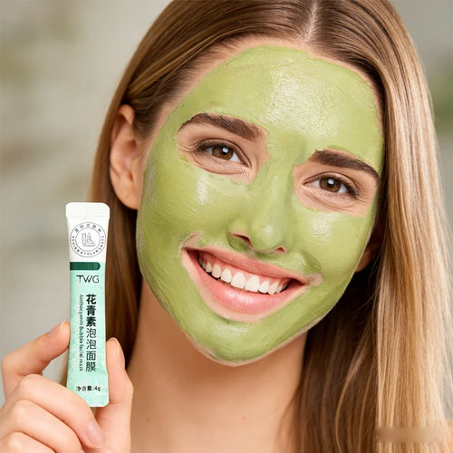 Anthocyanin Bubble Facial Mask – Deep Clean & Moisturizing 12pc Bubble Face Mask Oasis Select