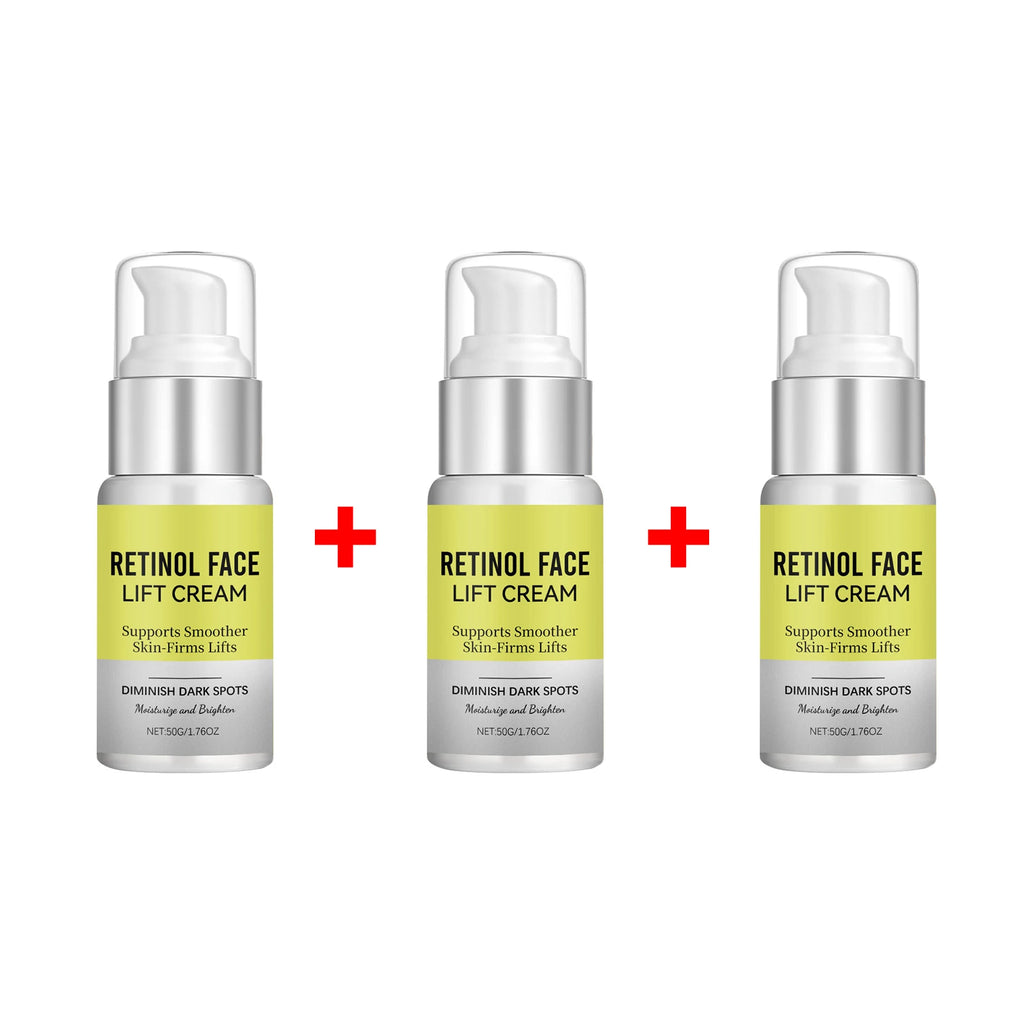 Retinol Face Cream Dark Spot Corrector Firming Lifting & Brightening Moisturizer Restores Elasticity Hydrate Repairing Skin Care Oasis Select 3pcs