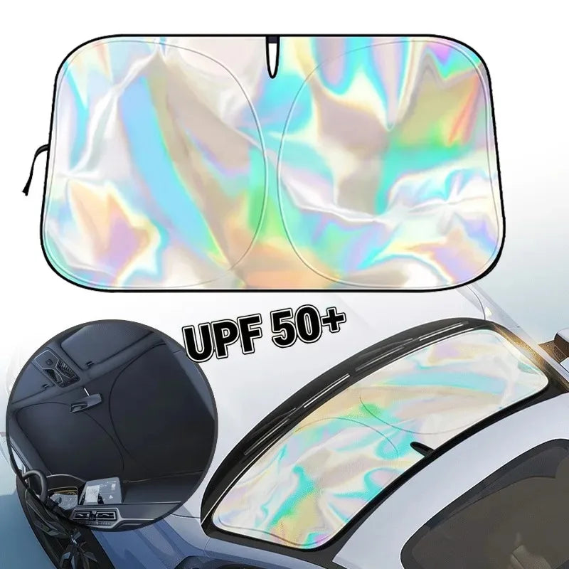 Front Window Sunblock Car Sunshade Thermal Insulation Blinds Interior Windshield Shade Cover Cooling Car Sunblock Accessories Oasis Select