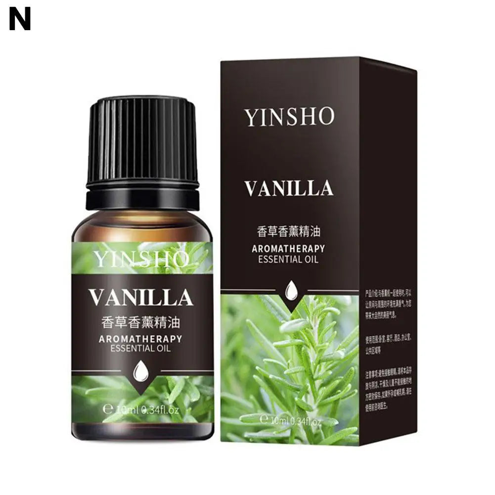 2025 NEW 10ml Essential Oils For Aroma Diffuser AirHumidifier Home Water-soluble Lavender Car Air Fresheners Perfume Refill Oasis Select vanilla