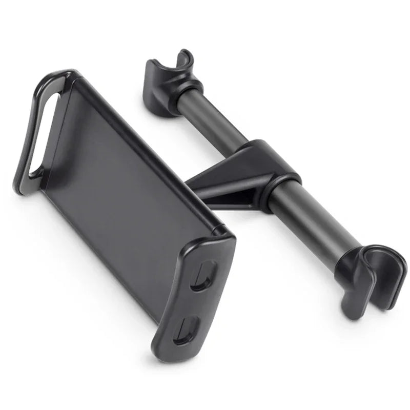 Telescopic Car Rear Pillow Phone Holder Tablet Rotating Car Seat Rear Stand Headrest Bracket for Phone Tablet 5 13 Inch Oasis Select Black Buckle