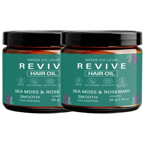 Sea Moss & Rosemary Hair Oil – Biotin, Keratin & Caffeine Hair Treatment Oil Oasis Select Leave-In