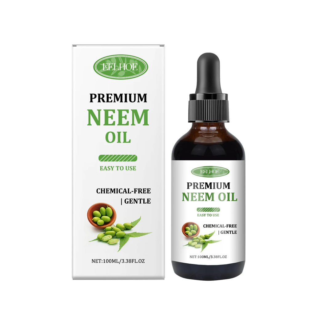 Eelhoe Neem Oil Care Essential Oil Nourishes Scalp Skincare Armor Neem Oil Massage Oil Nourishes The Skin Relieve Scalp Fatigue Oasis Select 1pc