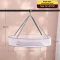 1/2 Layer Home Foldable Mesh Clothes Basket Clothes Net Sweater Anti Deformation Flat Clothes Basket Socks Underwear Tool Oasis Select 3