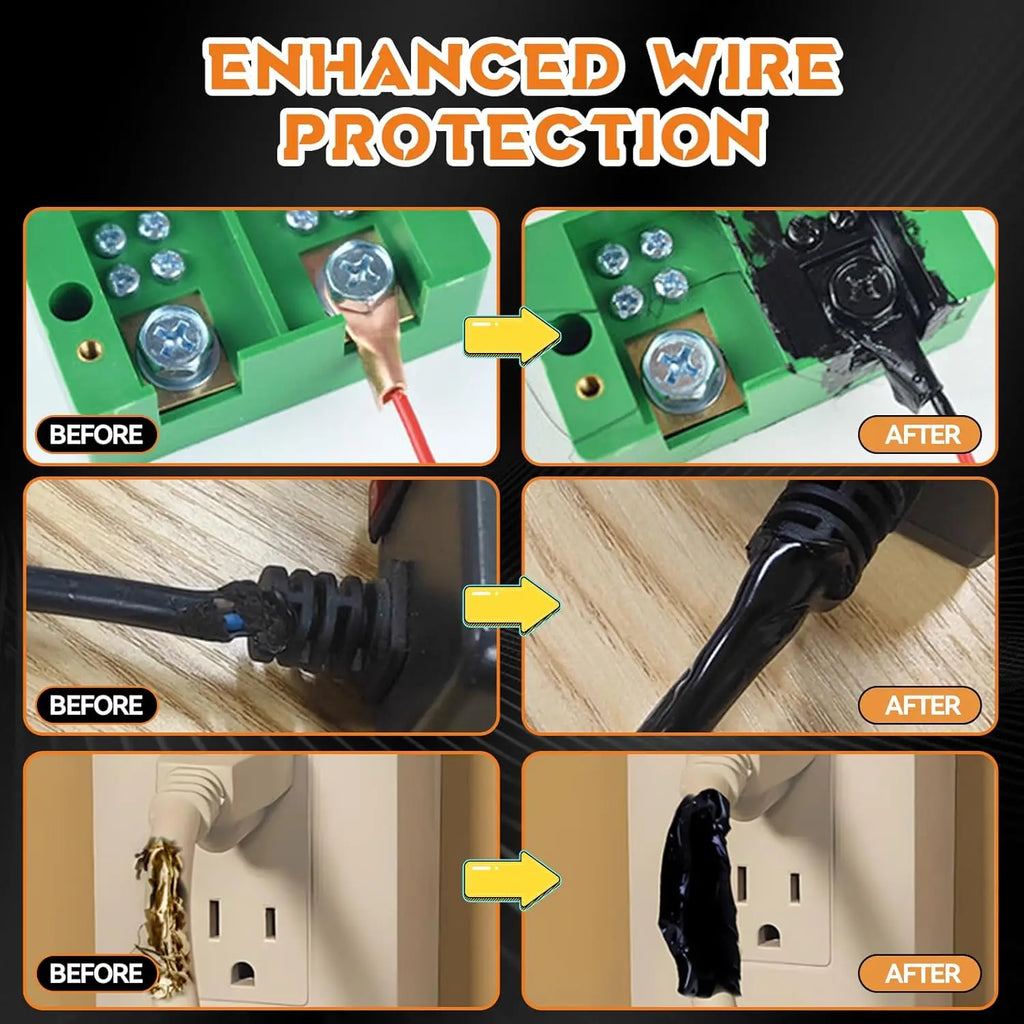 Liquid Electrical Tape Tube Fast Drying Waterproof Insulation Sealant High Temp UV Rubberized Coating Wire Cable Glue Paste Tool Oasis Select