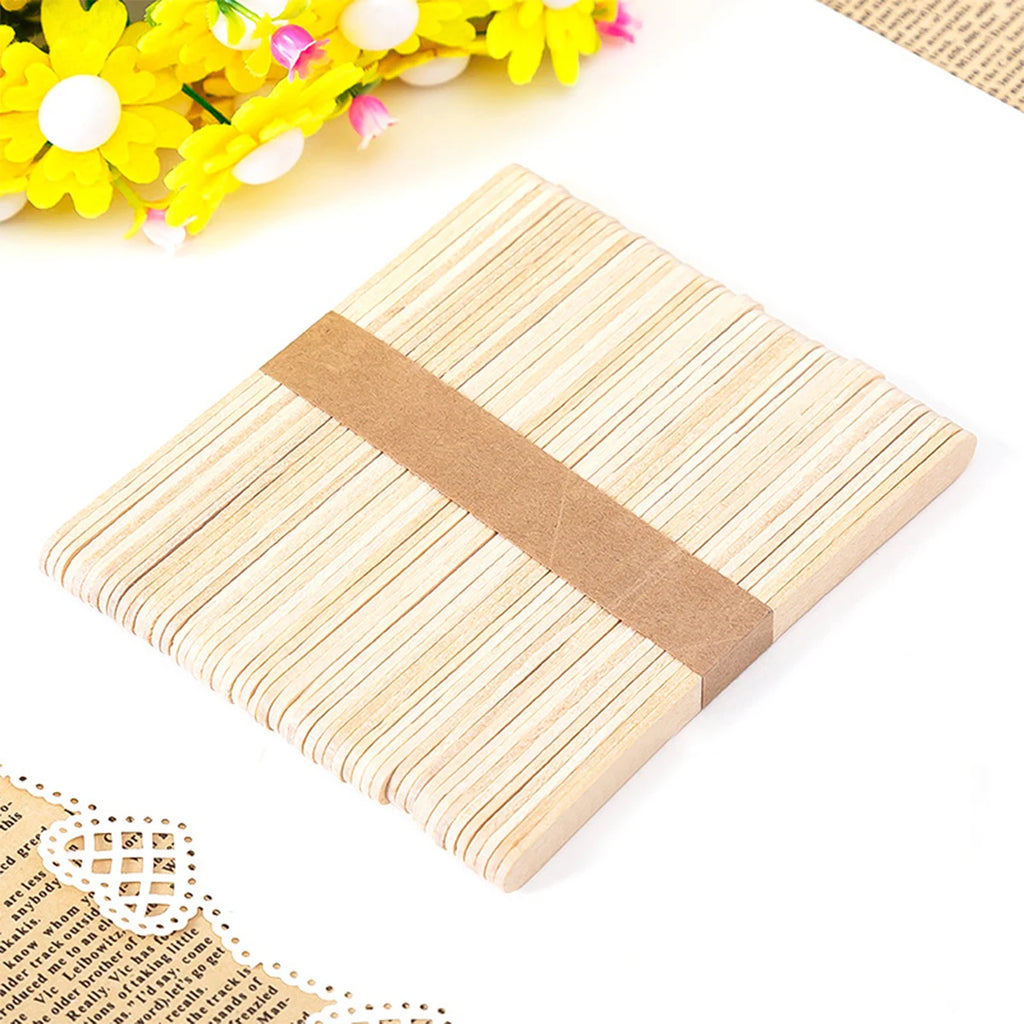 50/100/150pcs DIY wooden sticks, gift making, miniature scenes, mini houses, fairy gardens, dollhouses, handmade accessories. Oasis Select