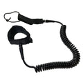 7MM 10 Feet Coiled Surfboard Leash SUP Paddle Board Ankle Leash Sup Board Foot Leg Cuff Rope Surfboard Raft Traction Rope Oasis Select 1 Piece