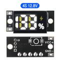 1S-4S 3.2V LiFePO4 Battery Power Display Module 3-12.8V Digital Percentage Indicator Board Battery Capacity Indicator Module Oasis Select 4S