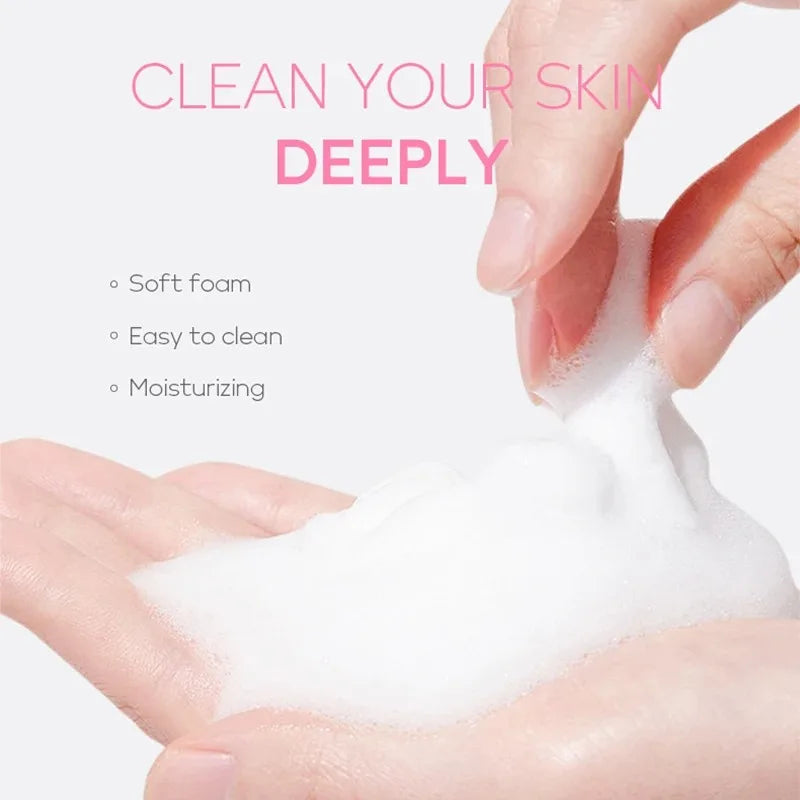 Vitamin C Facial Cleanser Skin Deep Cleansing Moisturizing Blackhead Removal skincare Face Wash Foam Face Cleanser Skin Care Oasis Select
