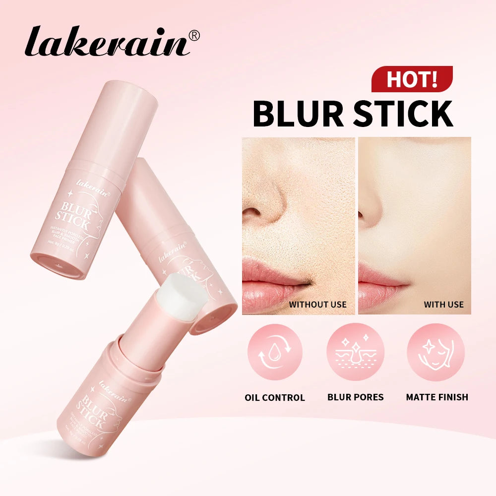 Blur Stick Invisible Pore Primer Moisturizing Face Primer Makeup Base Oil-control Water & Sweat Resistant Matte Barrier Primer Oasis Select