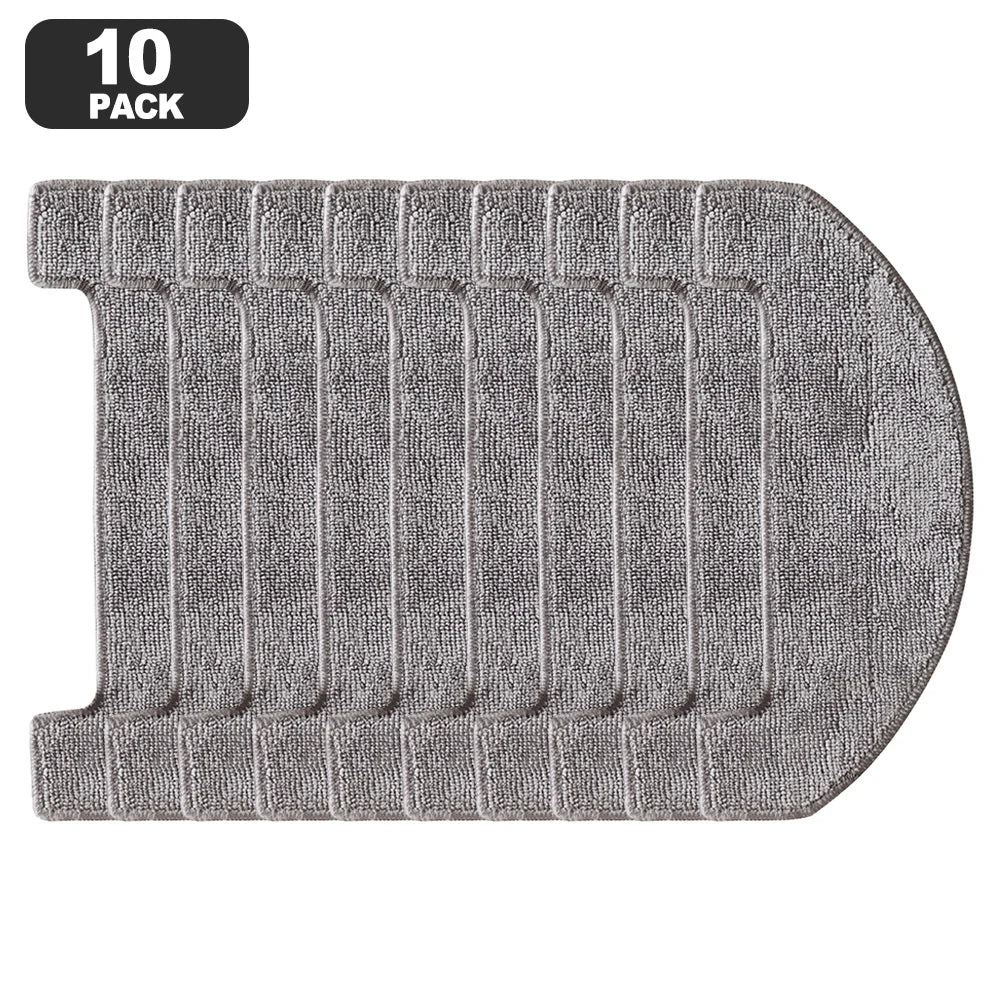 Replacement Mop Pads For Midea VCR S6 Plus Robot Vacuum Cleaner Microfiber Washable Cleaning Cloth Accessories Home Supply Oasis Select 10 PACK