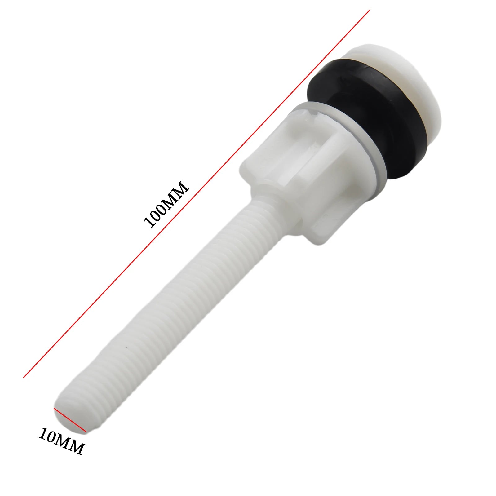 Parts Suitable Supply Useful Brand New Toilet Seat Bolts Hinge Home Mount Plastic Replacement Sturdy Accessory Oasis Select