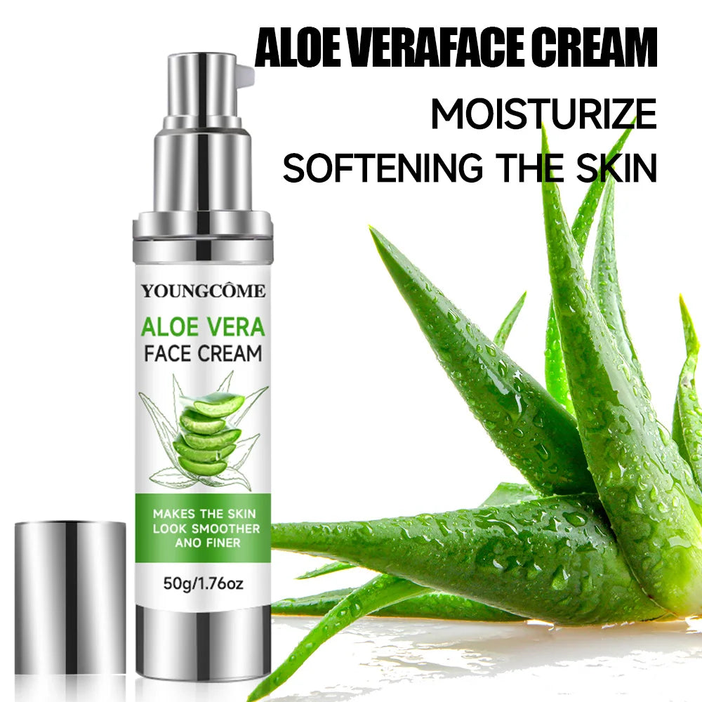 YOUNGCOME Aloe Vera Moisturizing Cream – All Skin Types