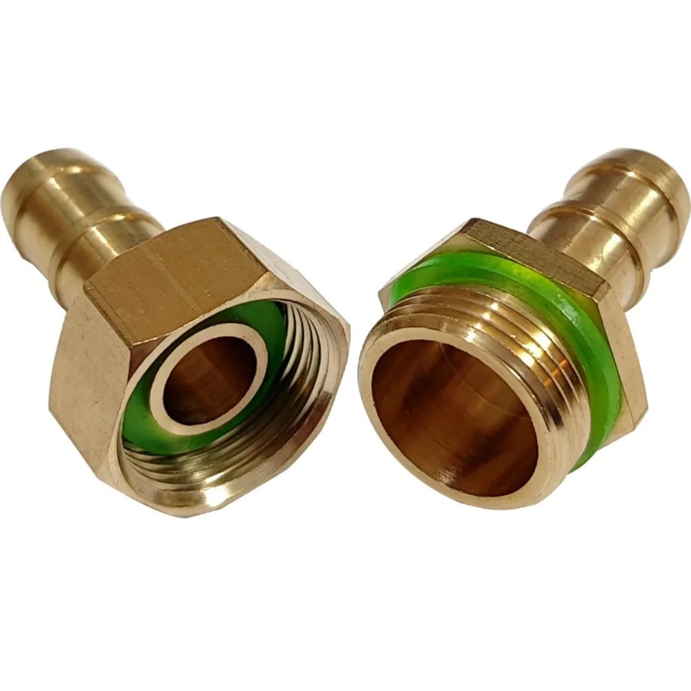 Brass Hose Connector Hose Couplings Sprayers Water Hose Pipe Repair Tap Adaptor Rubber Hose Couplings Accessories Oasis Select