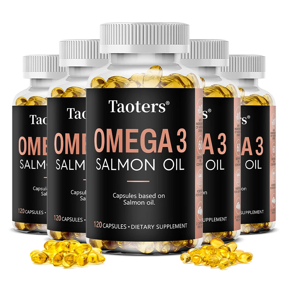 Omega-3 Fish Oil EPA & DHA | 120 Softgels – Non-GMO