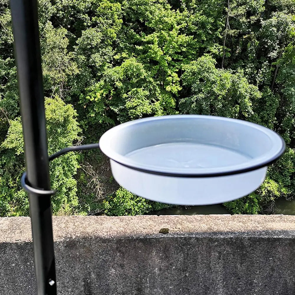 Outdoor Garden Hummingbird Water Dish Tray Replacement Plastic Birdbath Bowl For Wild Bird Feeding Station Drinker Water Feeding Oasis Select