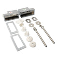 1set Toilet Seat Hinge Toilet Soft Close Hinge Toilet Cover Cushion Cover Mounting Fixed Joint Replacement Hardware Parts Oasis Select China Mainland