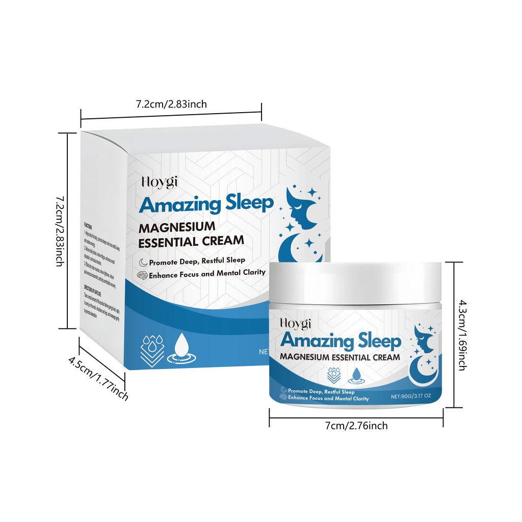 Hoygi Magnesium Cream – Muscle Relief, Sleep & Hydration Magnesium Body Cream Oasis Select