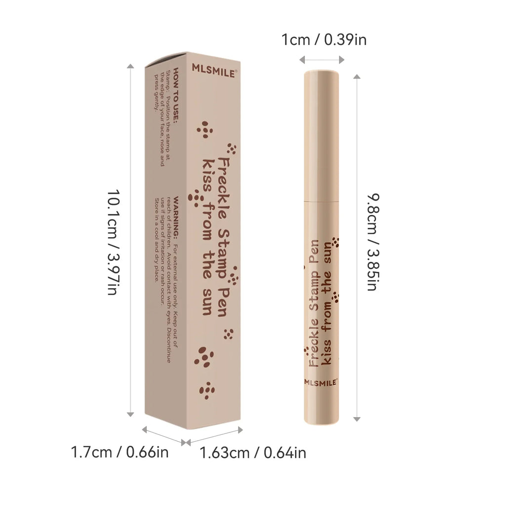 Waterproof Fake Freckle Pen – Natural Dot Makeup Light & Dark Brown
