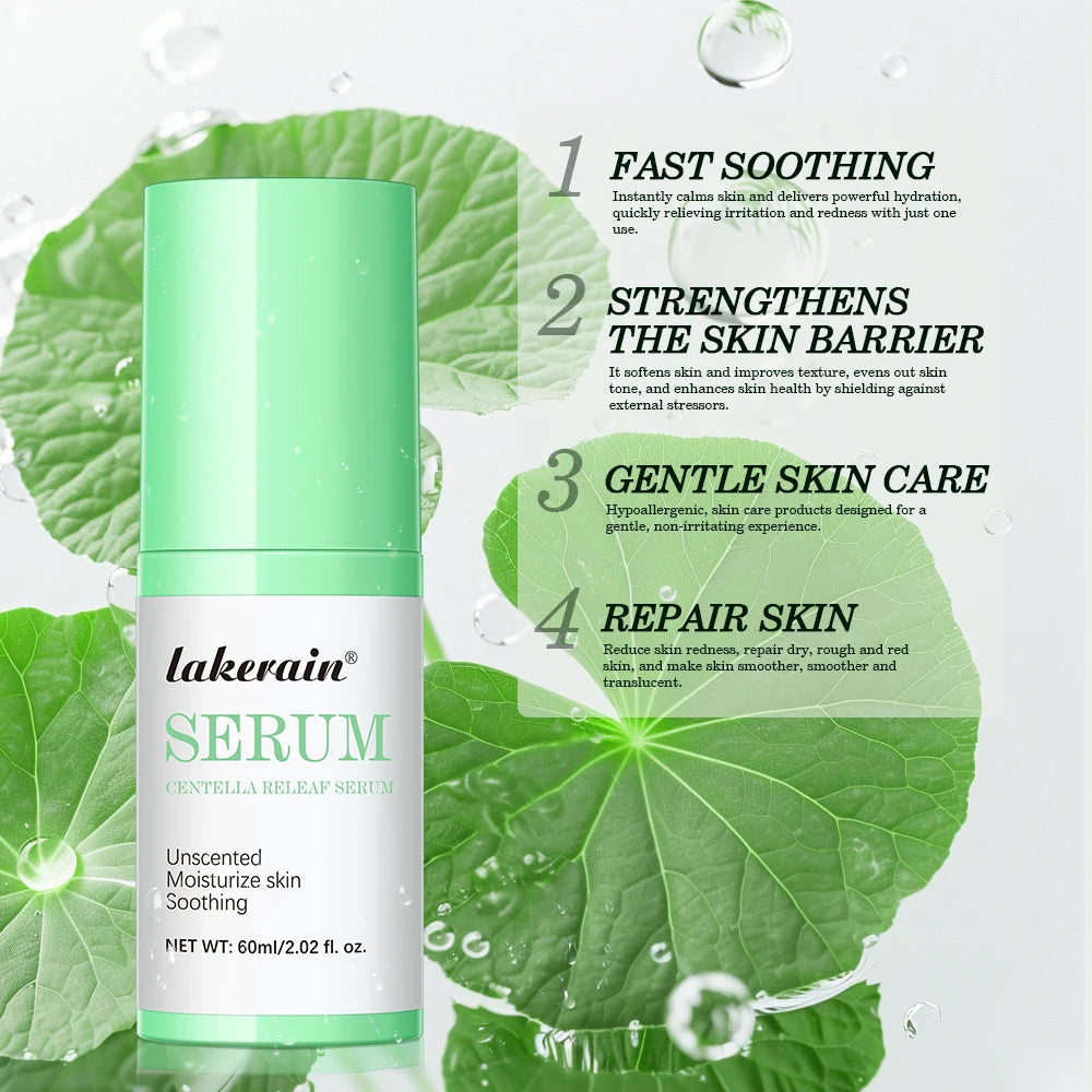 Centella Asian Facial Serum Centella Soothing Moisturizing Repair Skin Lotion Essence Korean Skin Care Facial Products For Women Oasis Select