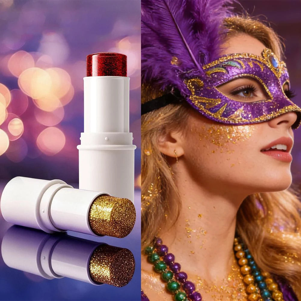 Holographic Body Glitter Stick – Festival Face & Hair Makeup Body Glitter Stick Oasis Select